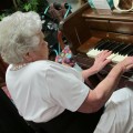 playing hymns