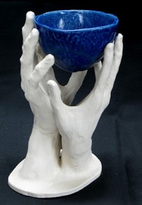 Chucks-sculpture Marriage Cup by Chuck Tryon
